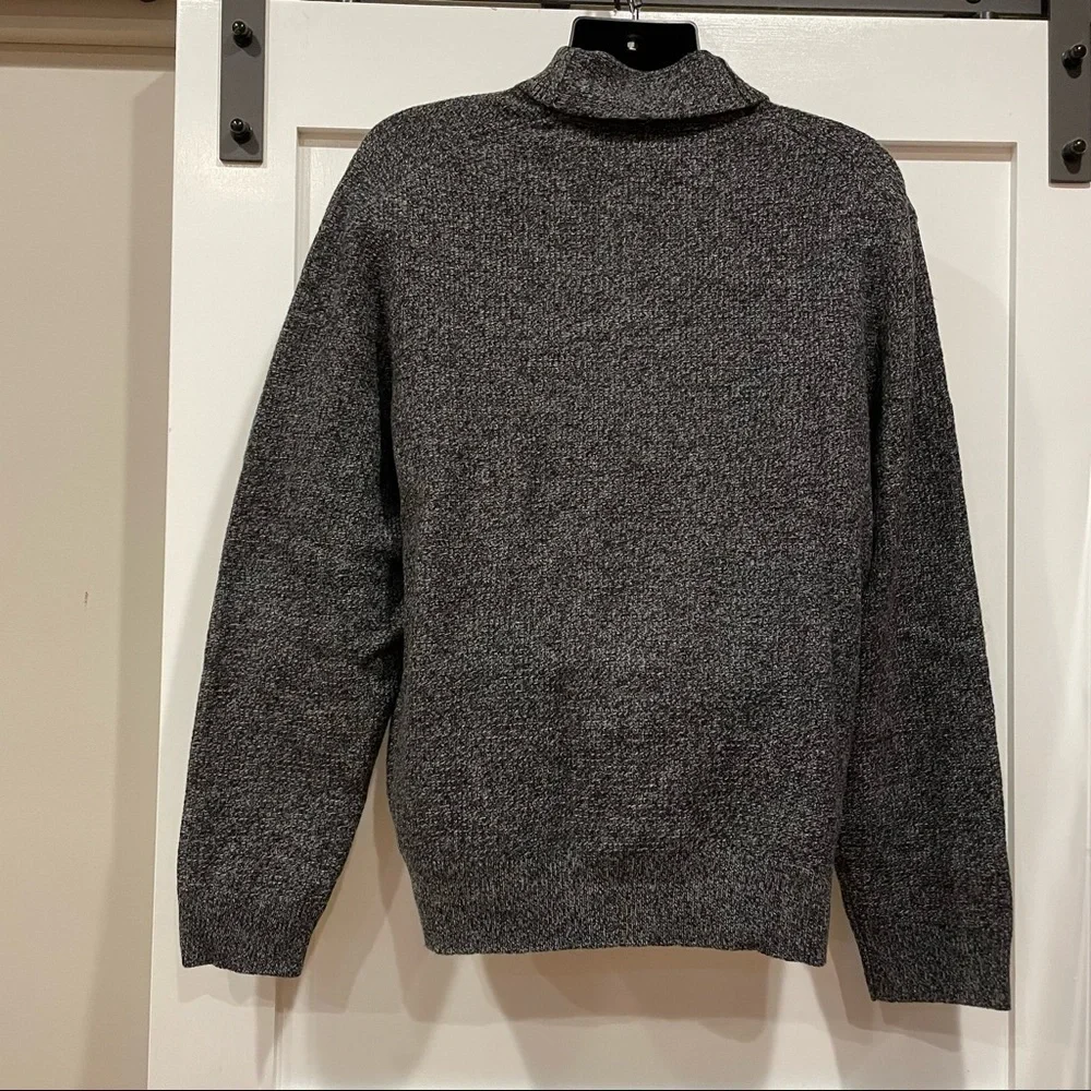 Gray‎ Shaw Collar Sweater - XXL